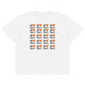 Orange heart premium tee